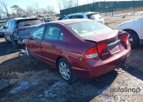 2010 Honda Civic Lx z USA, uszkodzony, nr VIN 19XFA1F55AE025162